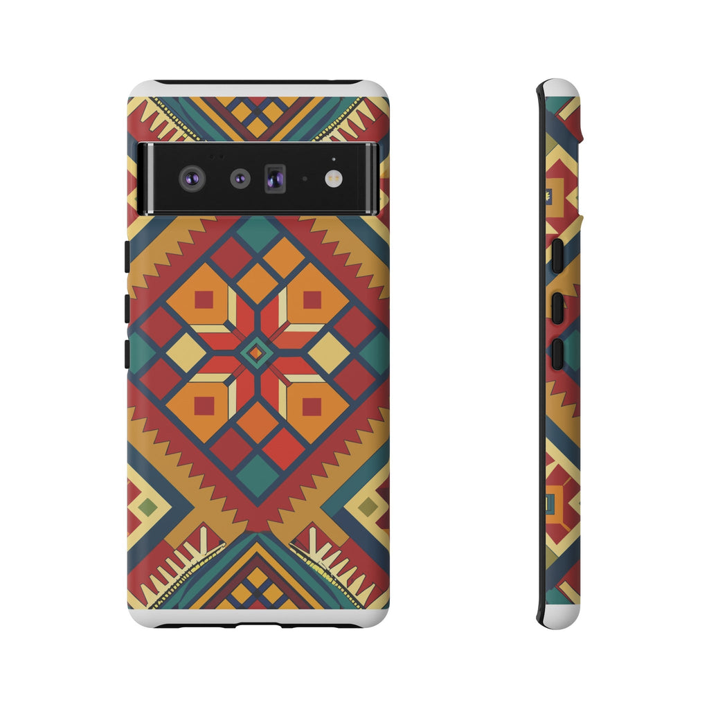 African Print Google Pixel Tough Cases Funky African