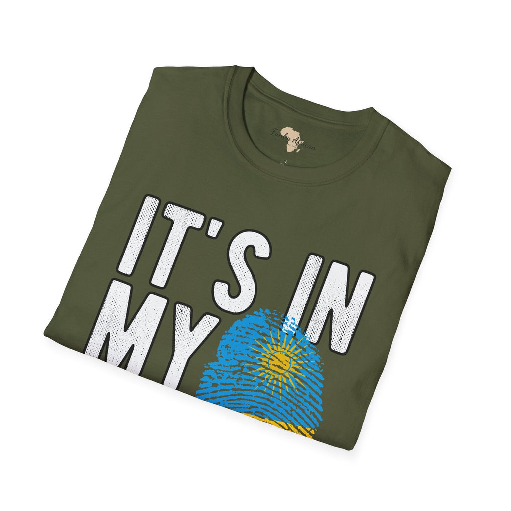 it's in my DNA unisex tee - Rwanda Funky African