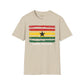 Ghana strip unisex softstyle tee