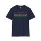Mauritius text unisex softstyle tee