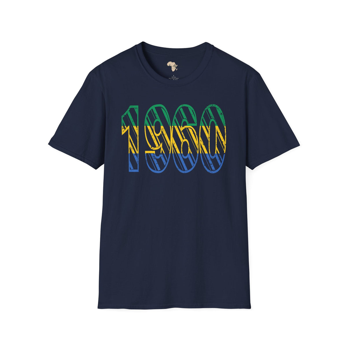 Gabon year unisex softstyle tee Funky African
