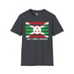 Burundi strip unisex softstyle tee