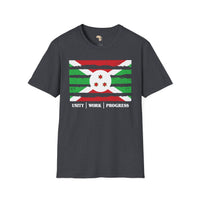 Burundi strip unisex softstyle tee