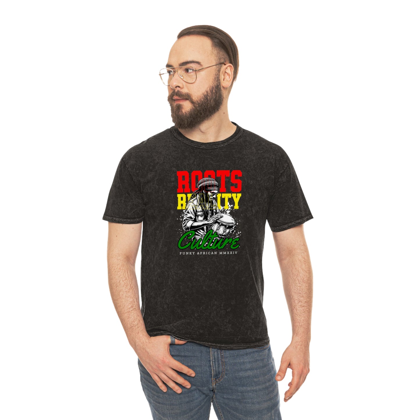 Roots reality unisex wash tee
