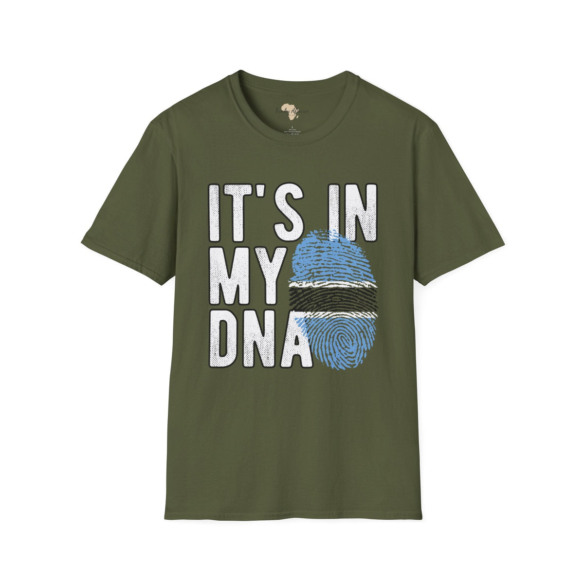 it's in my DNA unisex tee - Botswana Funky African