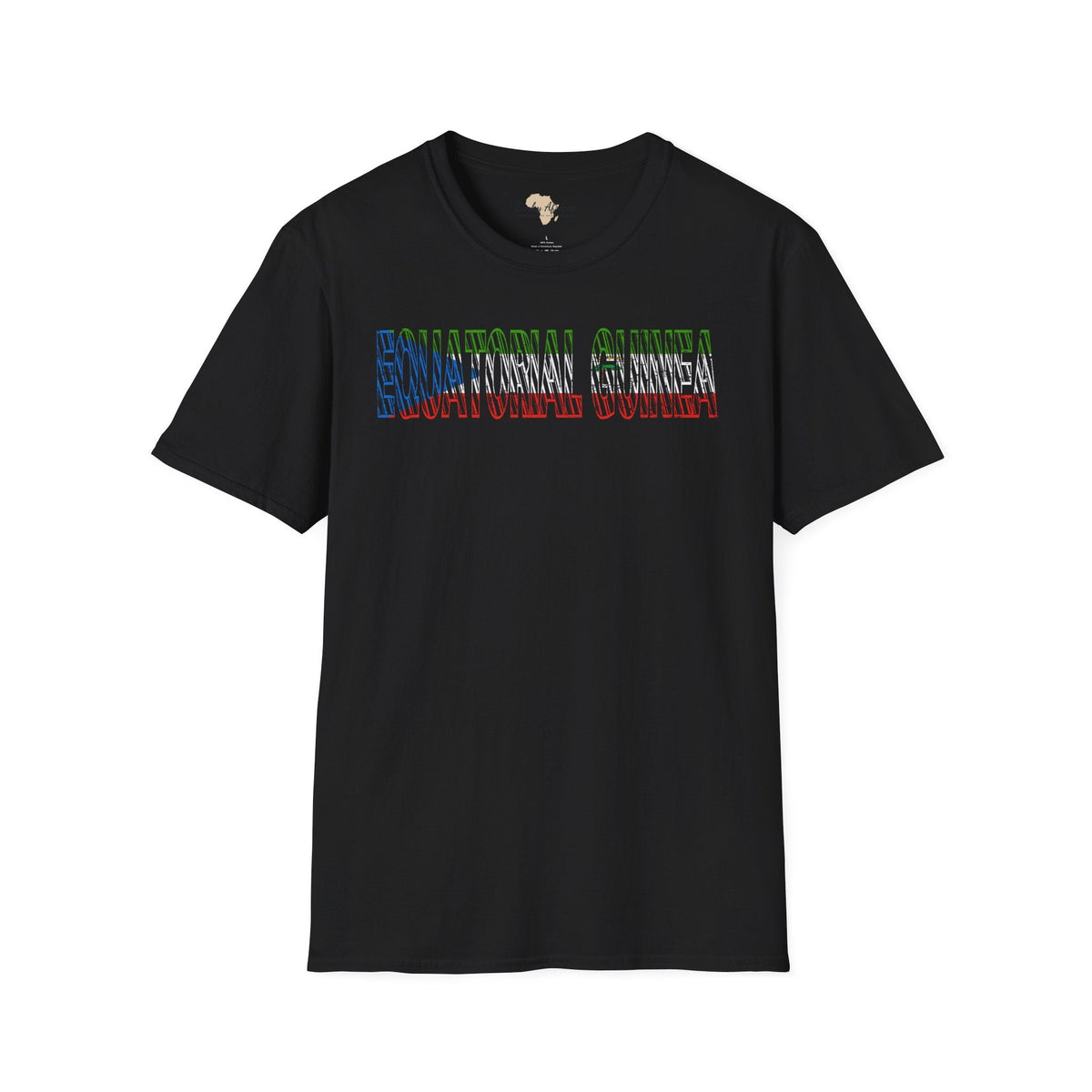 Equatorial Guinea text unisex softstyle tee Funky African