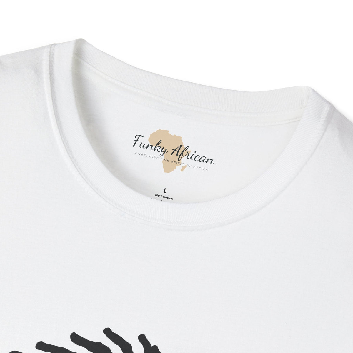 Funky graffiti unisex softstyle tee Funky African