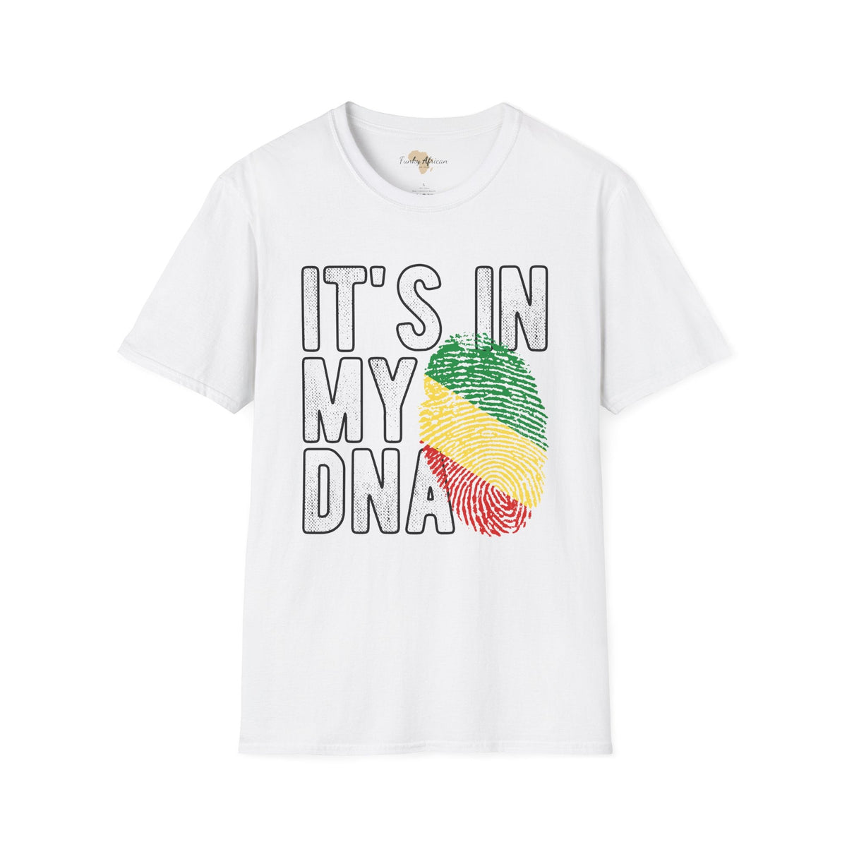 it's in my DNA unisex tee - Republic of the Congo Funky African