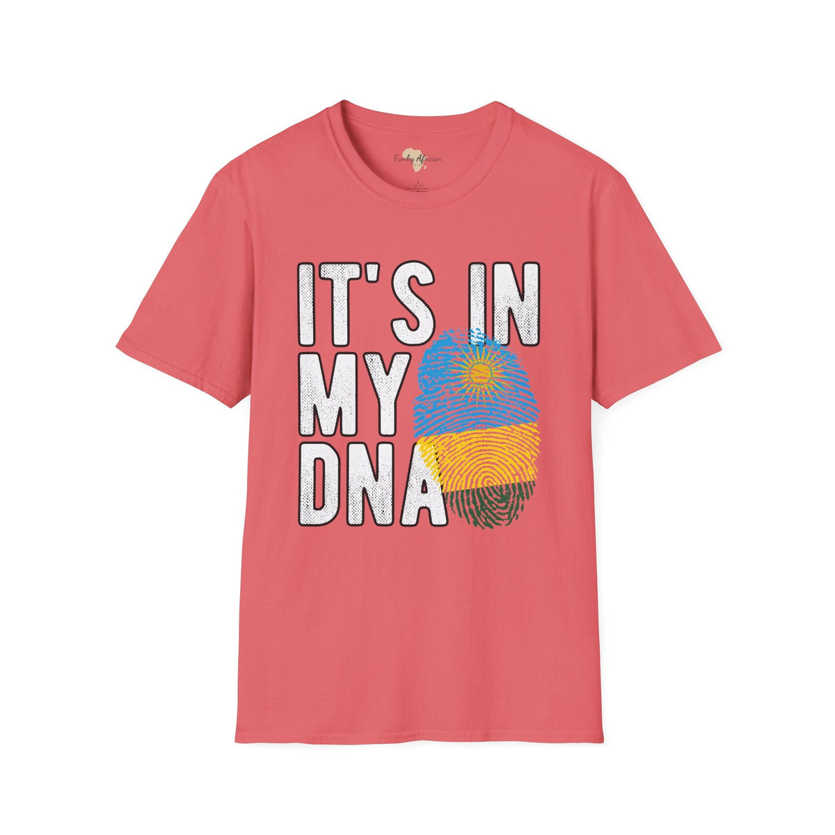 it's in my DNA unisex tee - Rwanda Funky African