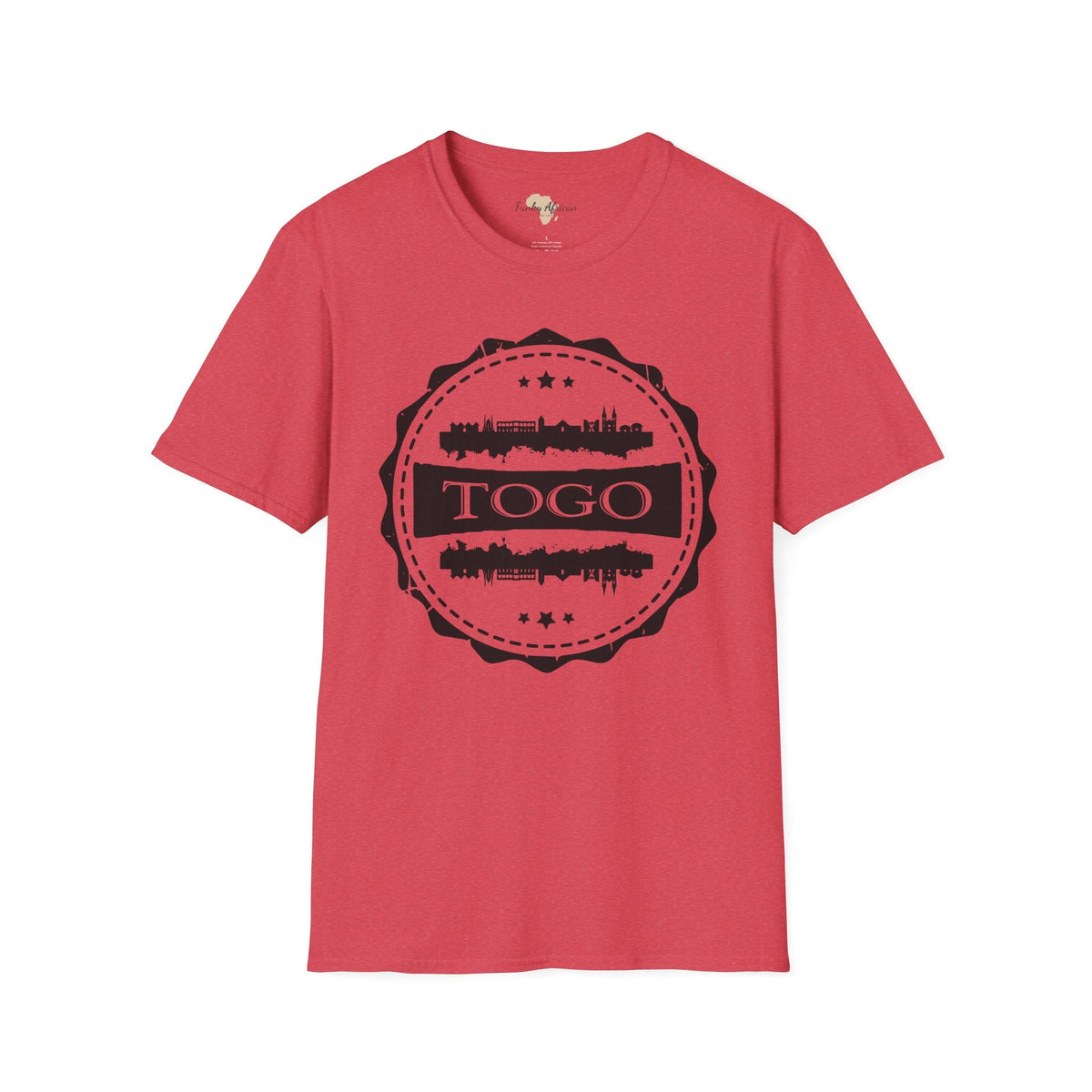 Togo Stamp unisex tee Printify