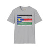 South Sudan strip unisex softstyle tee