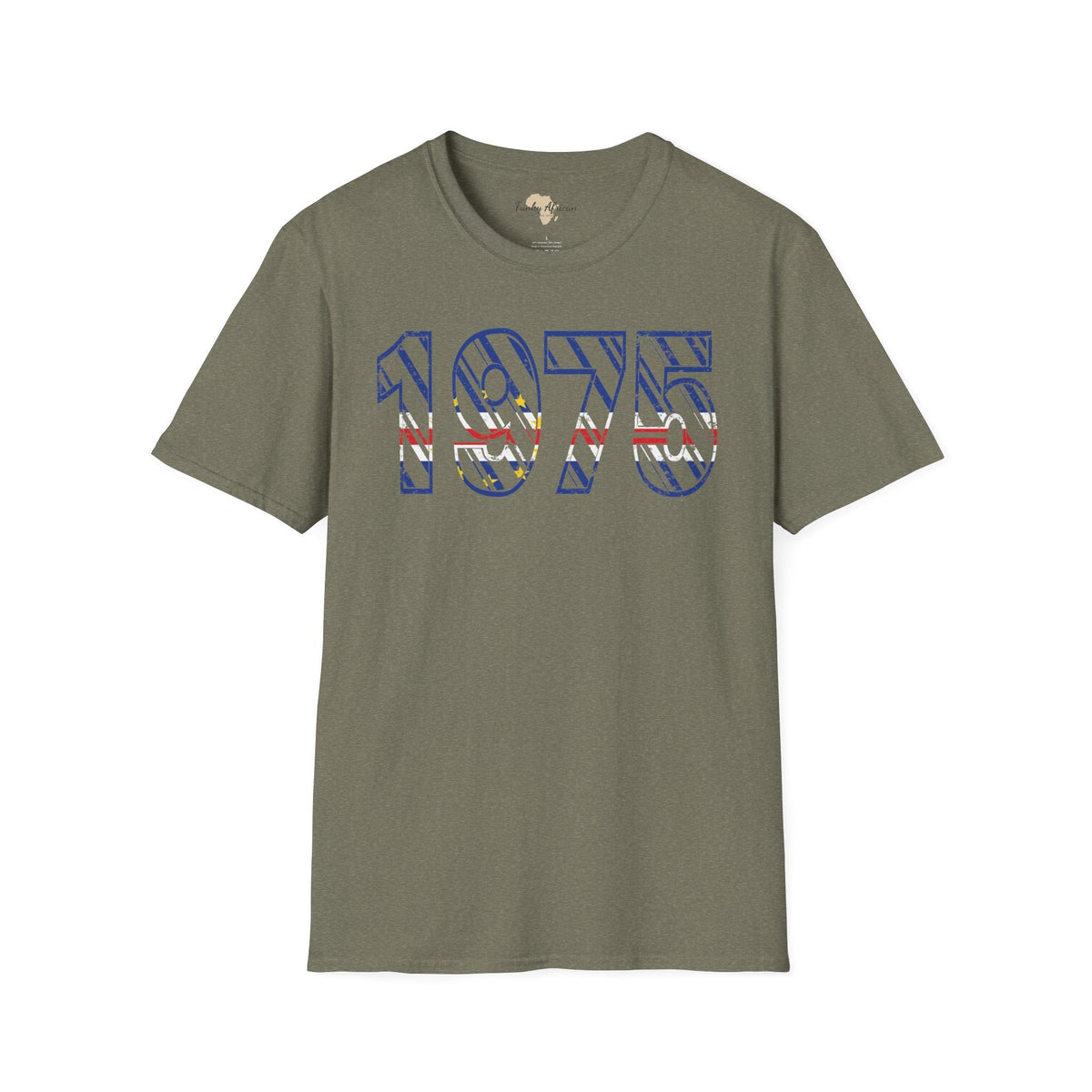 Cabo Verde year unisex softstyle tee Funky African