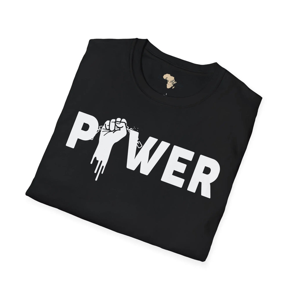 Power unisex softstyle tee Funky African