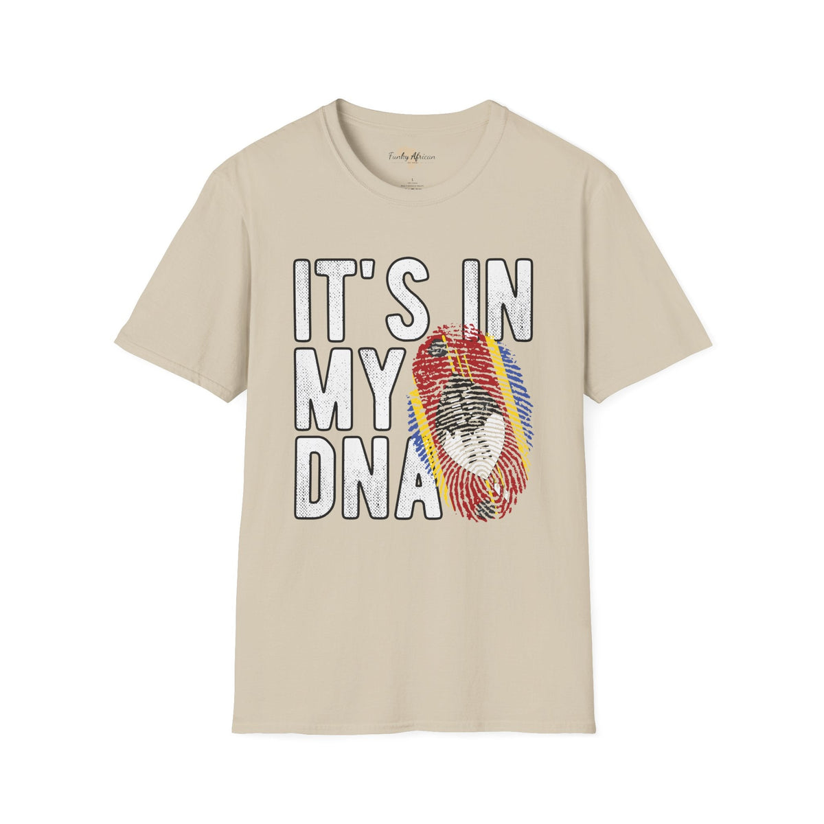 it's in my DNA unisex tee - Eswatini Funky African