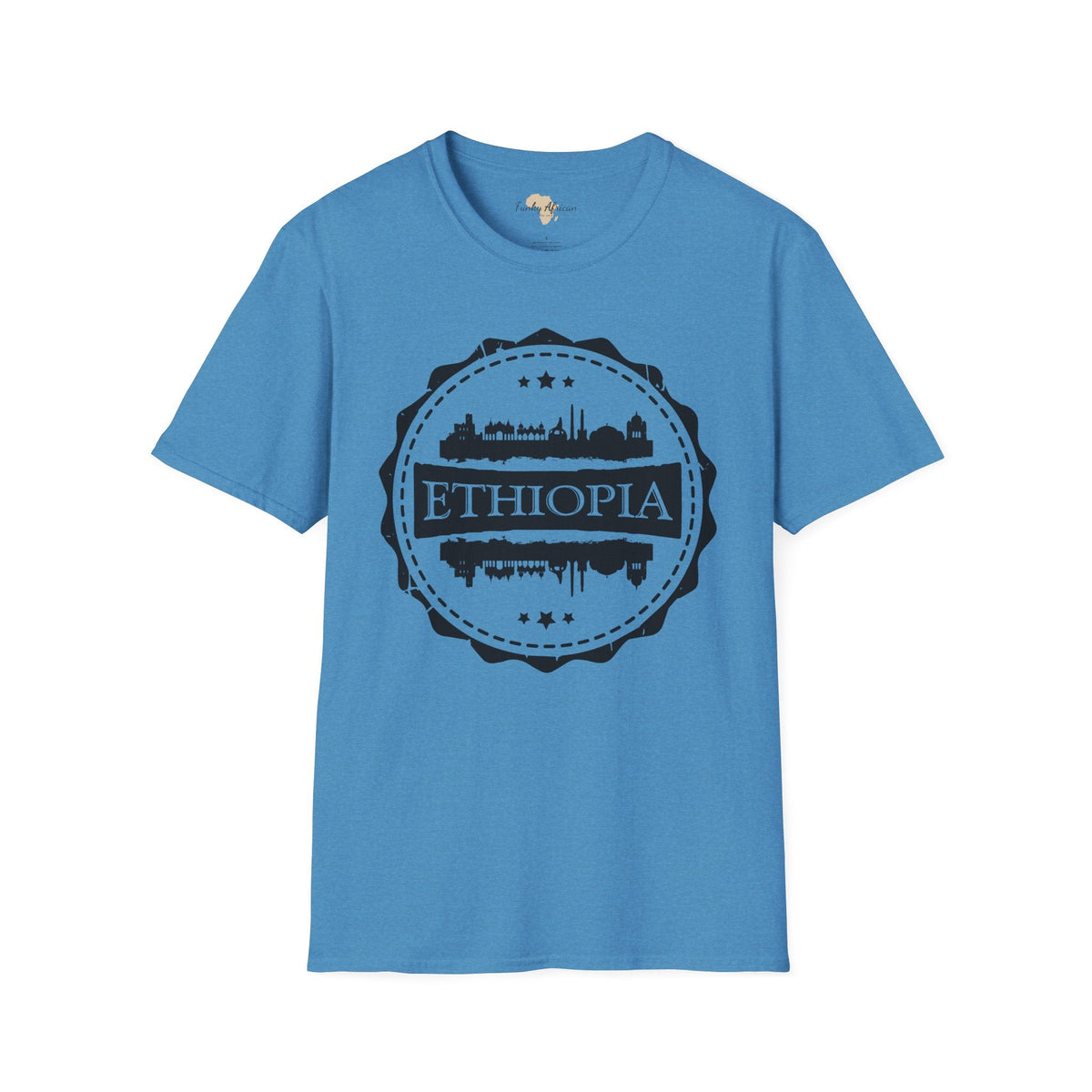 Ethiopia Stamp unisex tee Funky African