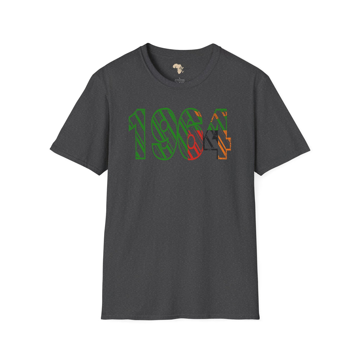 Zambia year unisex softstyle tee Funky African