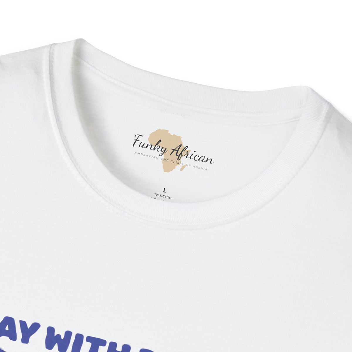 Pray with purpose unisex softstyle tee Funky African