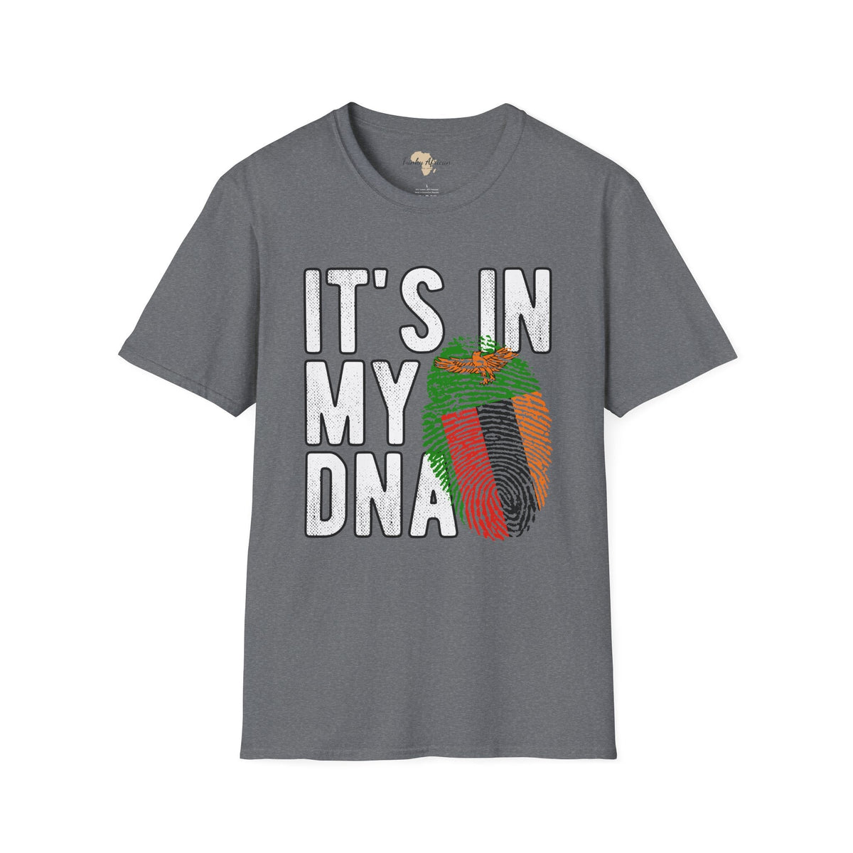 it's in my DNA unisex tee - Zambia Funky African