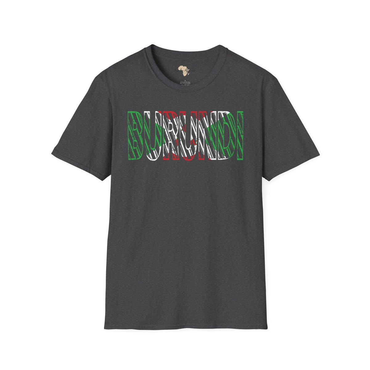 Burundi text unisex softstyle tee Funky African