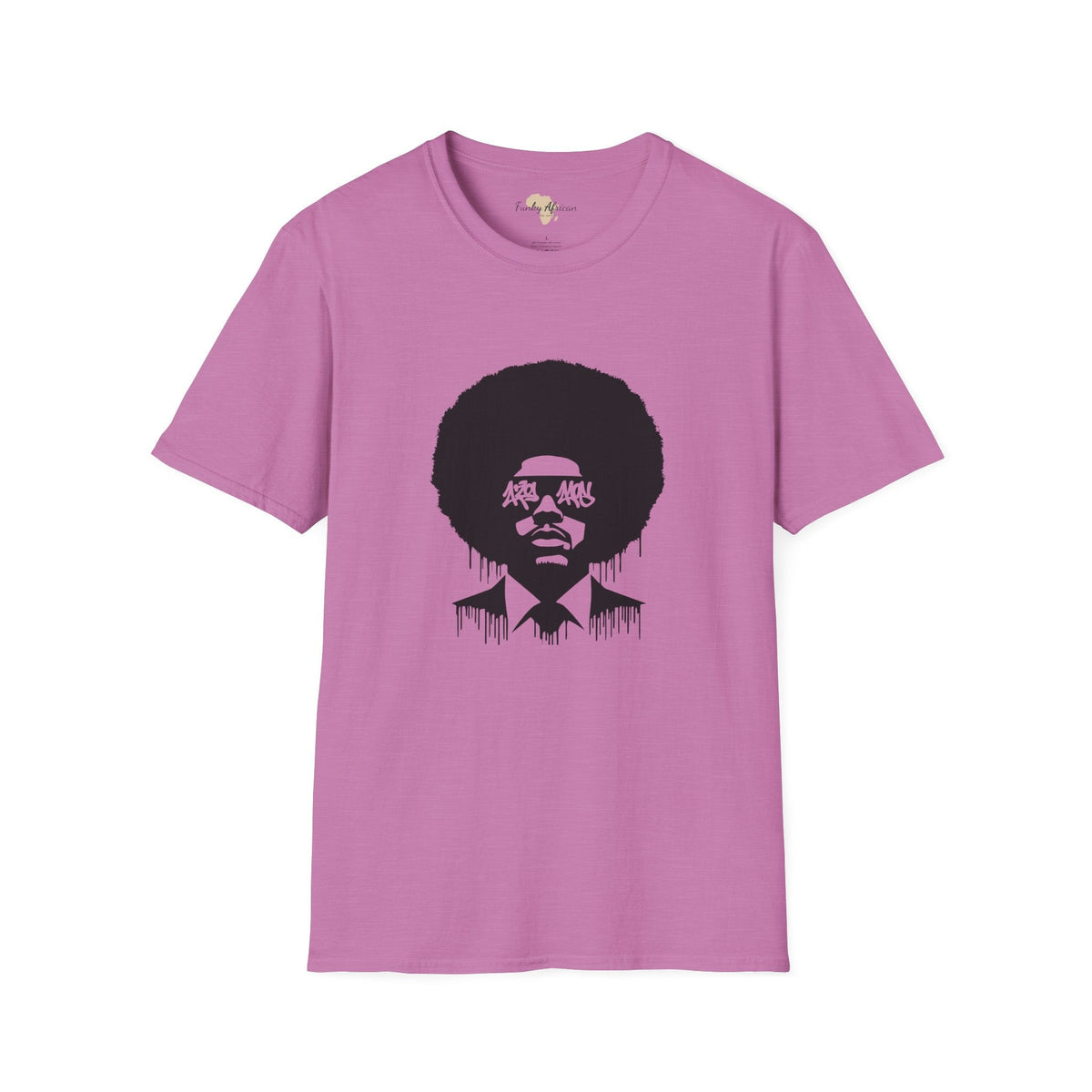 Afro graffiti unisex softstyle tee Funky African