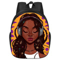 African girl school backpack Funky African