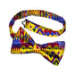 Men's Bohemian African Cotton Print Adjustable Bow Tie