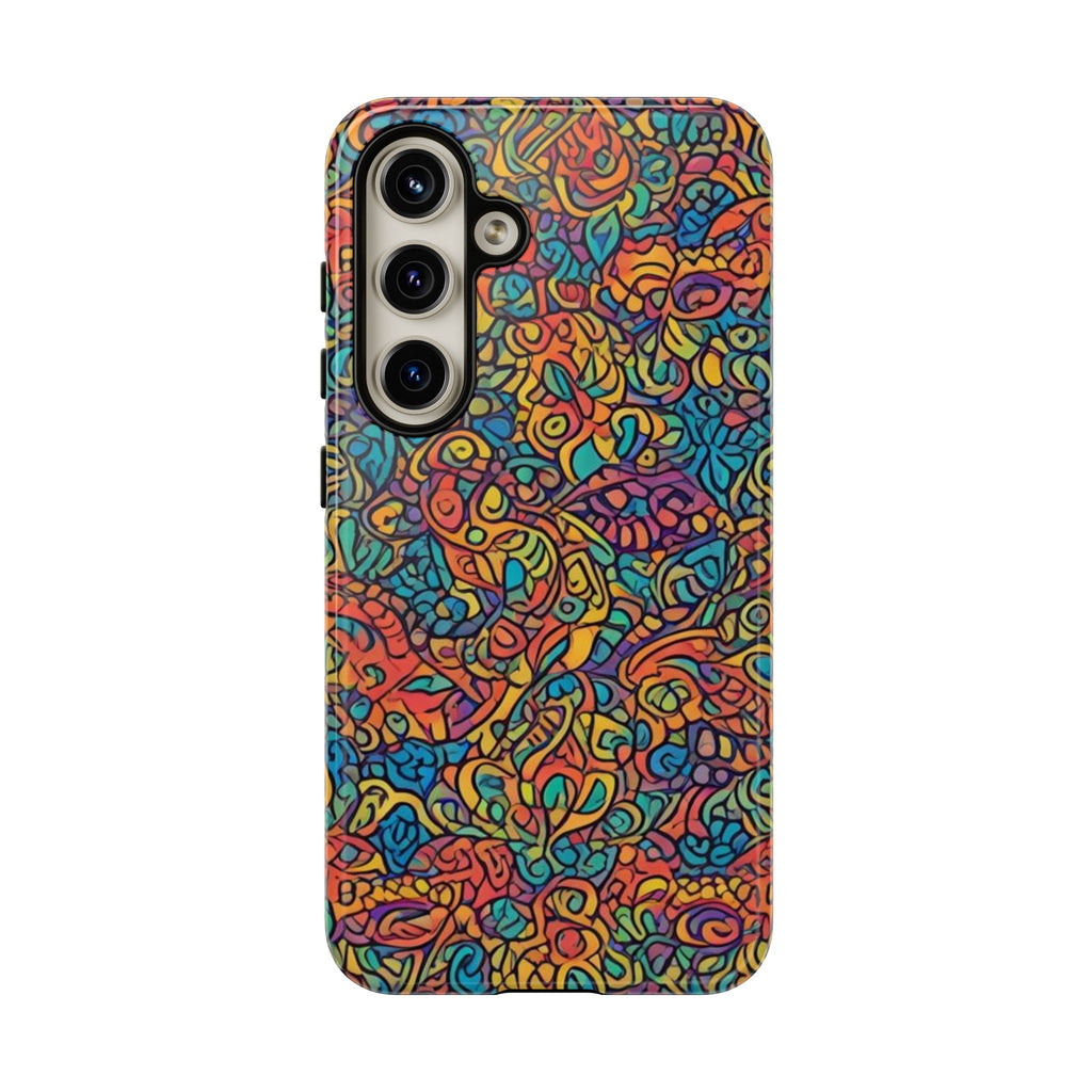 African Print Samsung Galaxy Tough Case Funky African