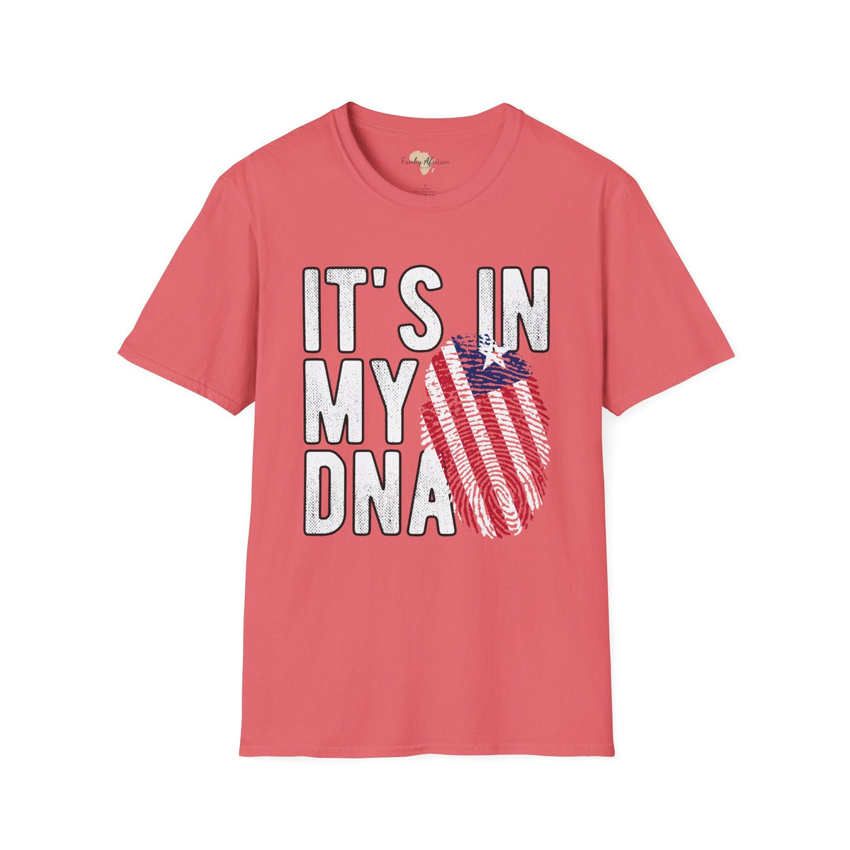 it's in my DNA unisex tee - Liberia Funky African