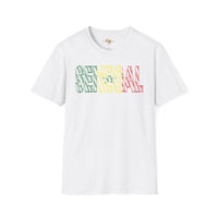 Senegal text unisex softstyle tee