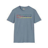Mozambique text unisex softstyle tee