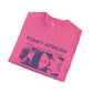 Behind the blindfold unisex softstyle tee