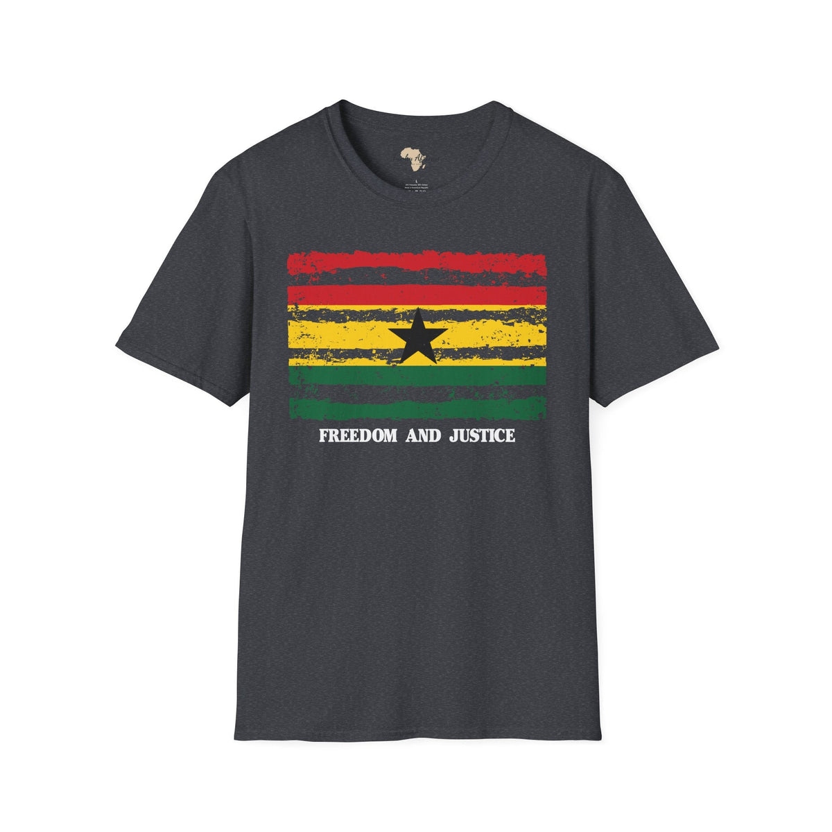Ghana strip unisex softstyle tee Funky African