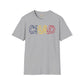 Chad text unisex softstyle tee