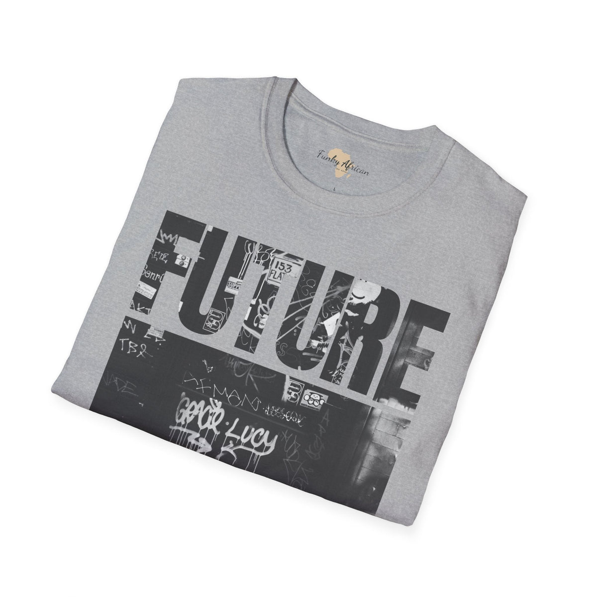 Future unisex softstyle tee Funky African