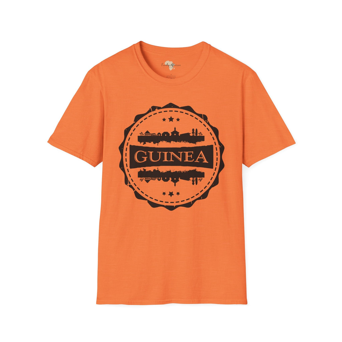 Guinean Stamp unisex tee Funky African
