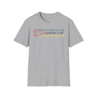 Mozambique text unisex softstyle tee