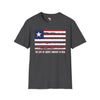 Liberia strip unisex softstyle tee