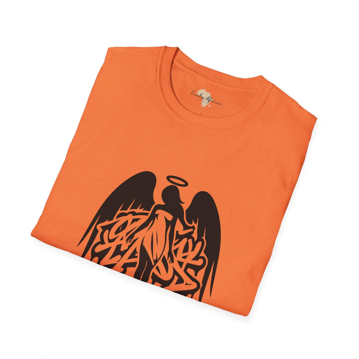 Angel graffiti unisex softstyle tee Funky African