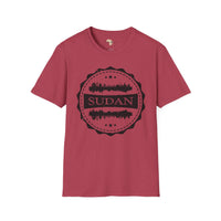 Sudan Stamp unisex tee