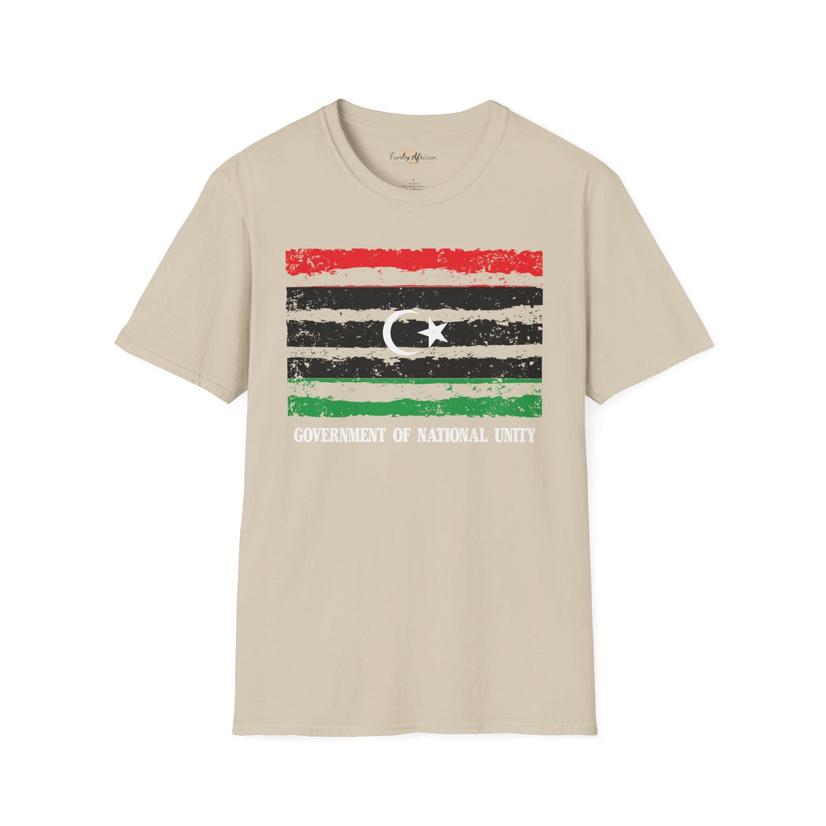 Libya strip unisex softstyle tee Funky African