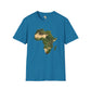African forest unisex softstyle tee
