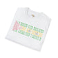 São Tomé and Príncipe text unisex softstyle tee