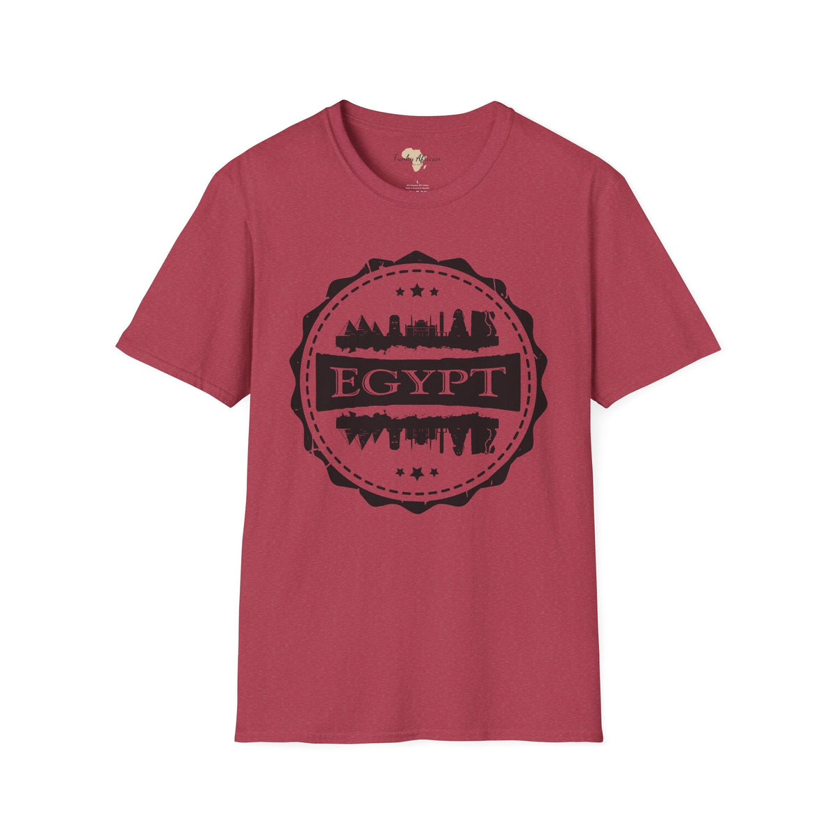 Egypt Stamp unisex tee Funky African
