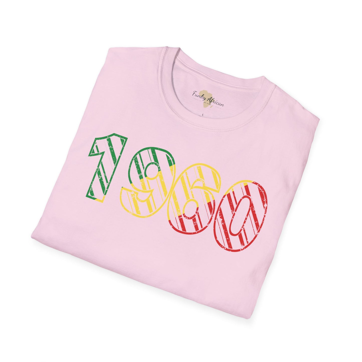 Republic of the Congo text unisex softstyle tee