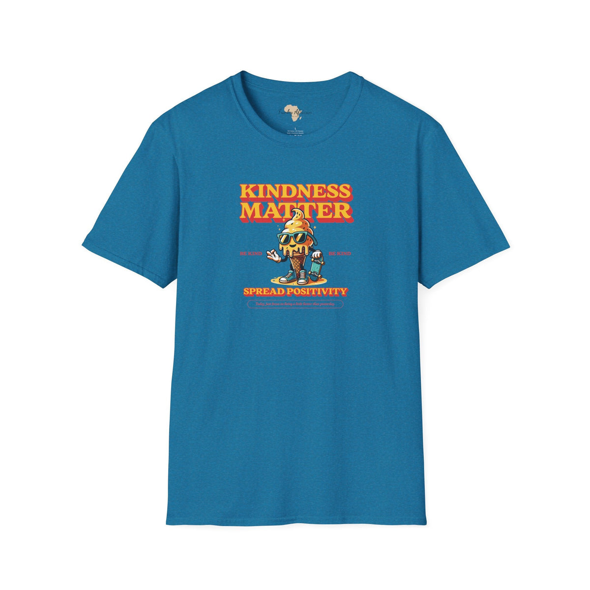 Kindness matter unisex softstyle tee Funky African