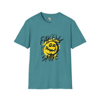 Fake smile unisex tee