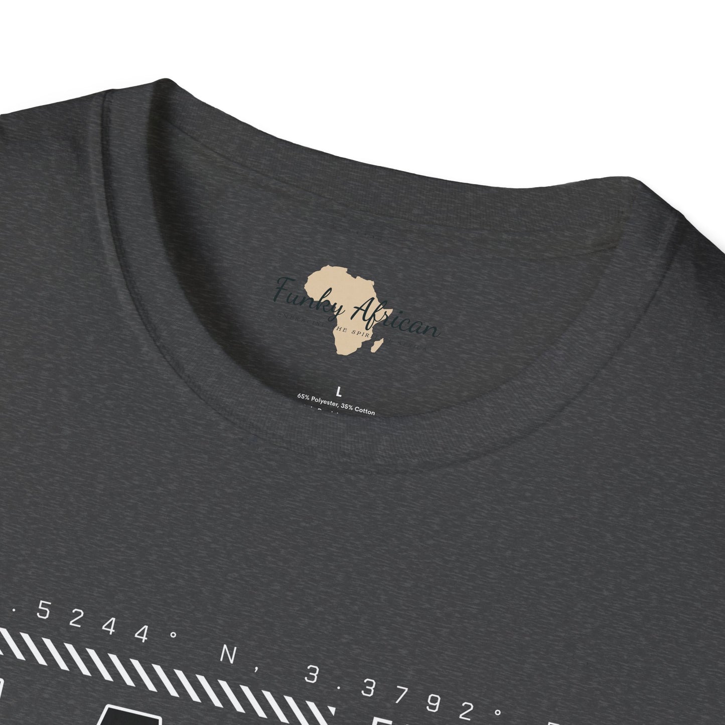 Lagos nigeria unisex softstyle tee
