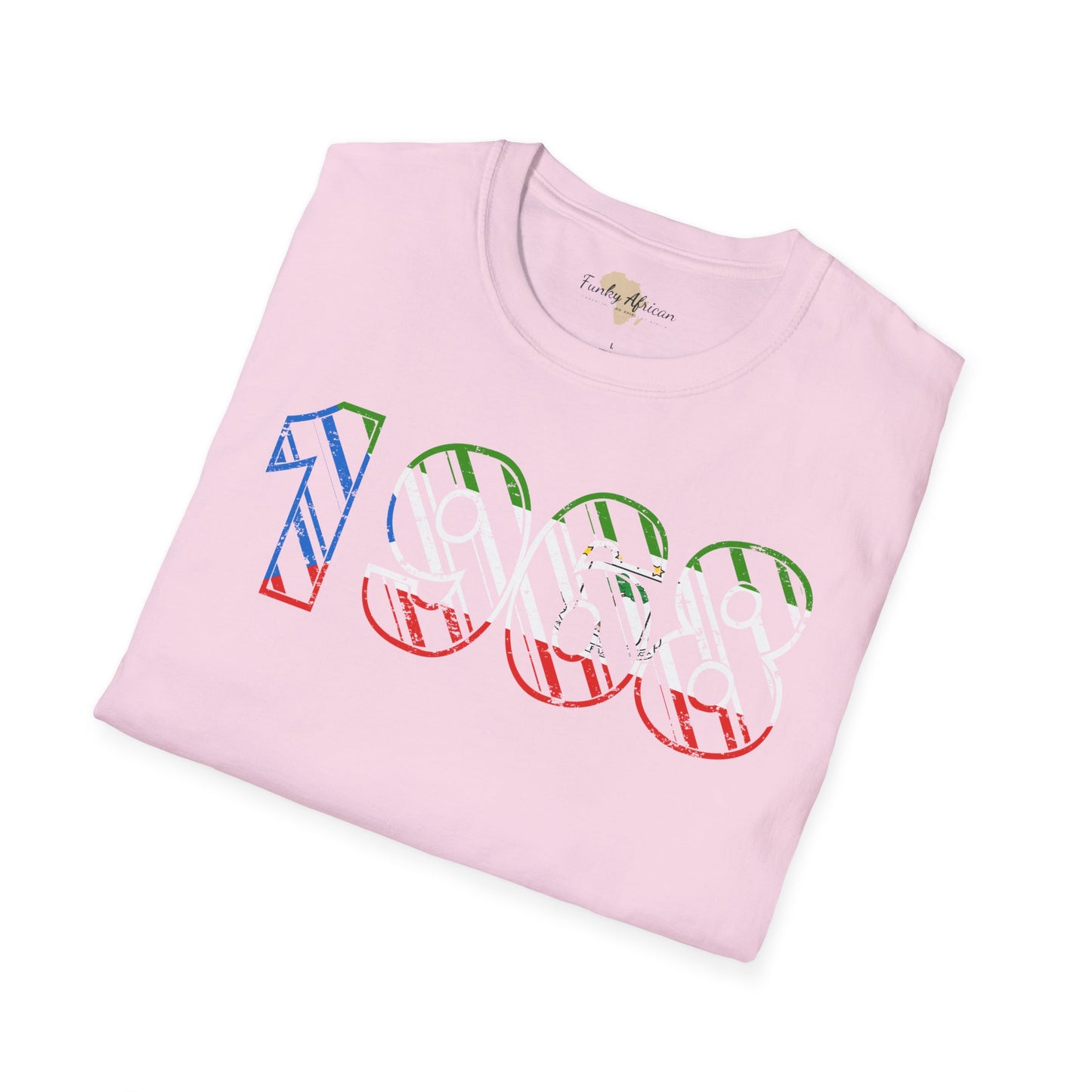 Equatorial Guinea year unisex softstyle tee