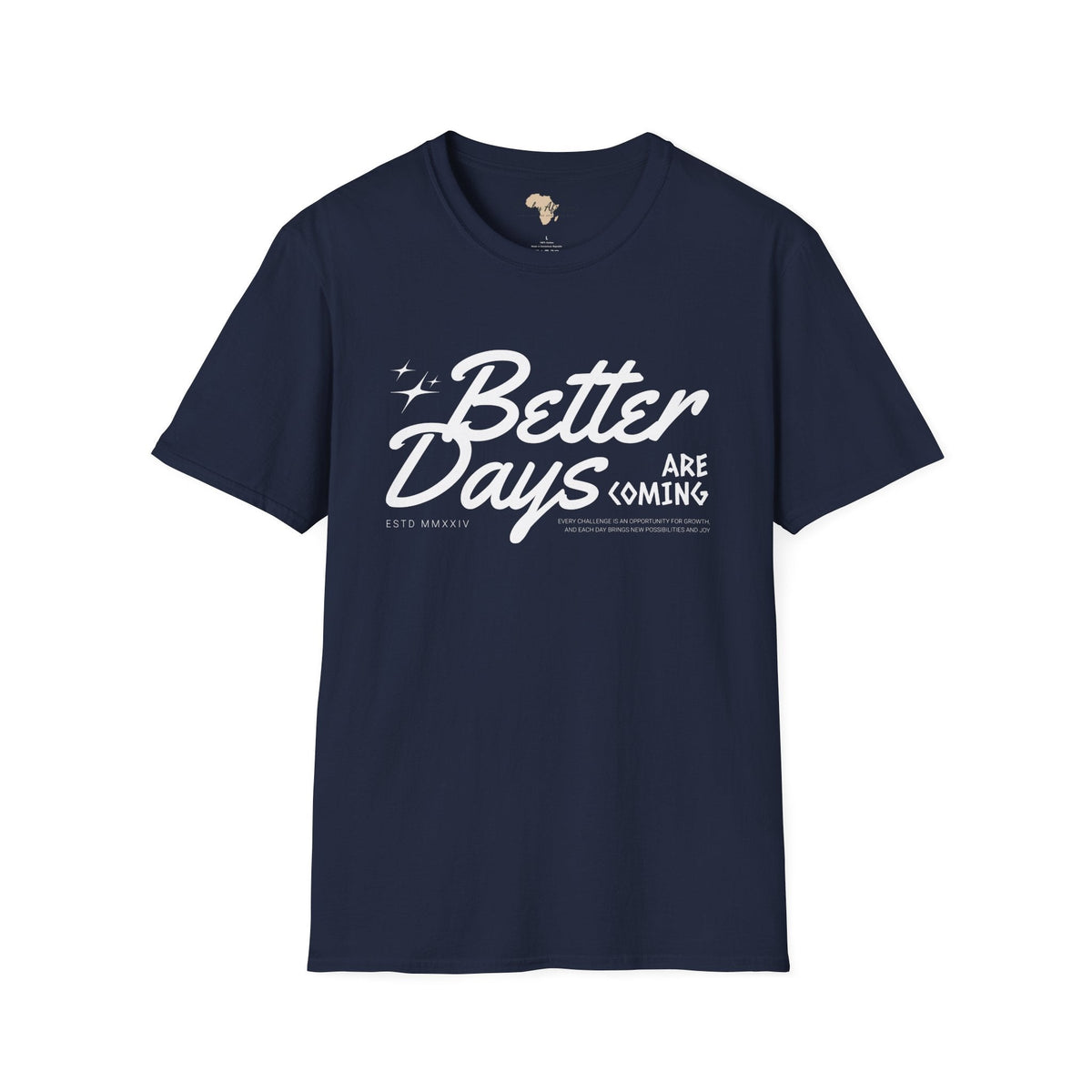 Better days unisex softstyle tee Funky African