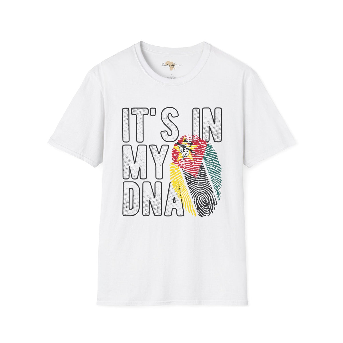 it's in my DNA unisex tee - Mozambique Funky African